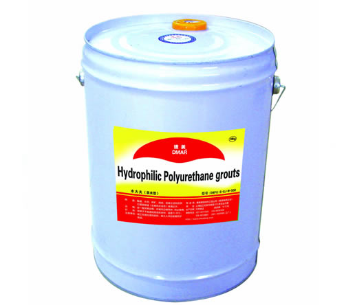 Hydrophilic Polyurethane Grouts